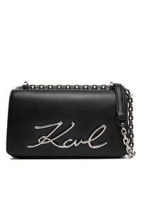 Karl Lagerfeld - KARL LAGERFELD Torebka B1W30046 Czarny. Kolor: czarny. Materiał: skórzane #3