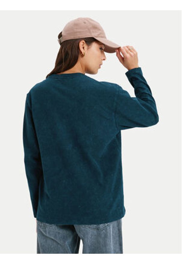 Roxy Bluzka Hangloose Washed ERJZT06028 Czarny Relaxed Fit. Kolor: czarny. Materiał: bawełna