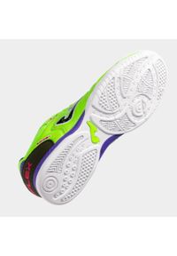 Buty do piłki nożnej halowej Joma Top Flex Futsal. Kolor: zielony. Materiał: skóra. Sport: piłka nożna, fitness #2