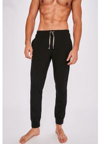 Emporio Armani Underwear - Emporio Armani - Piżama 111794.CC570.00020. Kolor: czarny. Materiał: dzianina. Wzór: gładki #6
