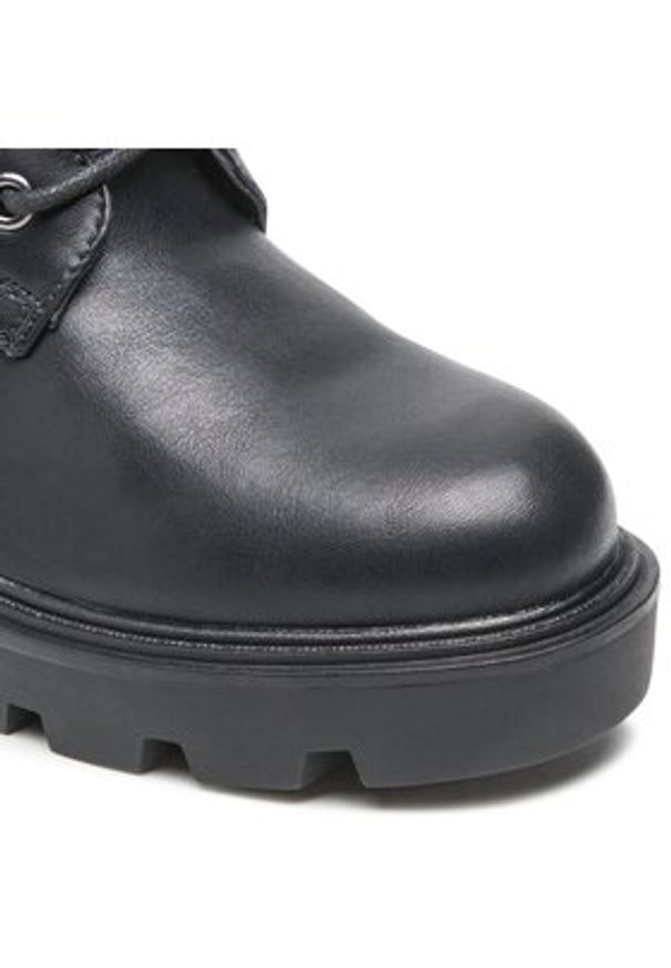 Jenny Fairy Trzewiki WS5672-05 Czarny. Kolor: czarny. Materiał: skóra