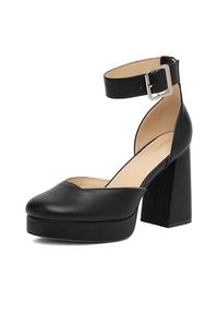 DeeZee Czółenka CEO-CD25-178-1 Czarny. Kolor: czarny. Materiał: materiał #6