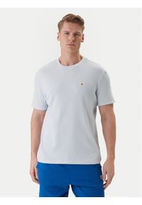 Calvin Klein Jeans T-Shirt LV04RD008G Niebieski Regular Fit. Kolor: niebieski. Materiał: bawełna #1