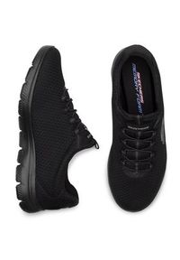skechers - Skechers Sneakersy Summits 12980/BBK Czarny. Kolor: czarny. Materiał: materiał