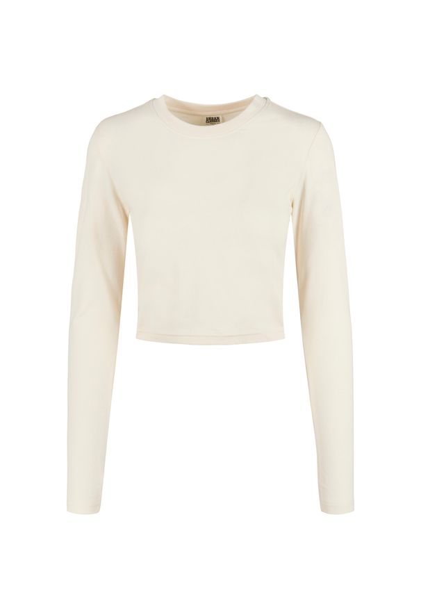 Damska koszulka z długim rękawem Urban Classics organic (GT). Kolor: biały. Długość rękawa: długi rękaw. Długość: długie