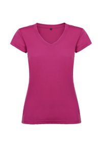 ROLY - Damska Koszulka Victoria. Kolor: czerwony, wielokolorowy, różowy. Sport: turystyka piesza #1