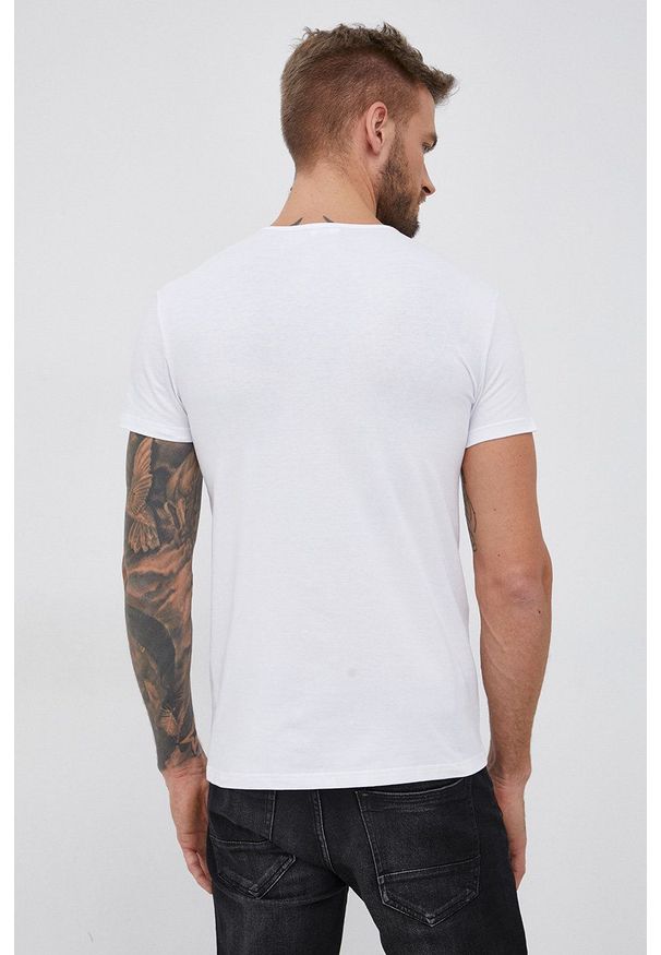 VERSACE - Versace - T-shirt (2-pack). Okazja: na co dzień. Kolor: biały. Materiał: dzianina. Styl: casual