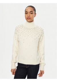 Marciano Guess Sweter 4BGR14 5786Z Écru Regular Fit. Materiał: syntetyk #1