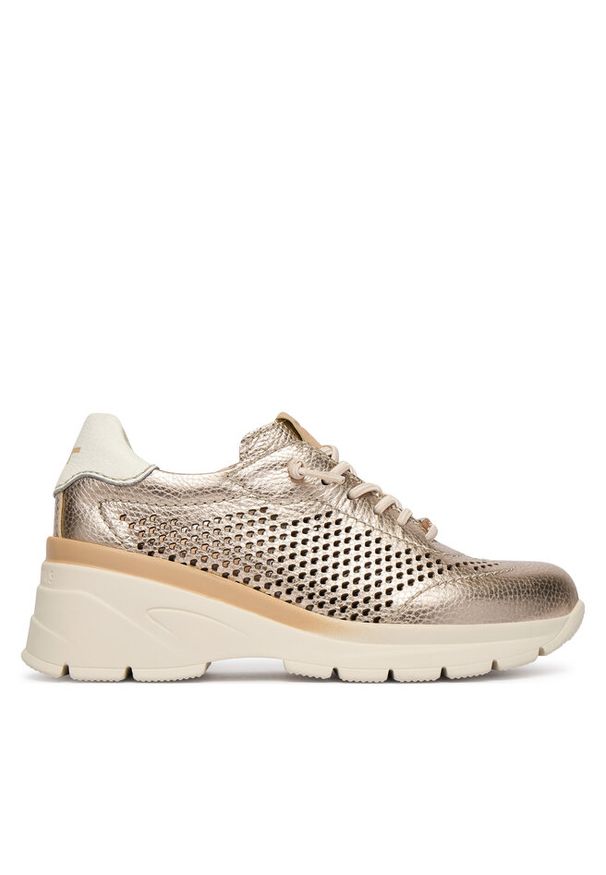 Sneakersy Hispanitas. Kolor: złoty