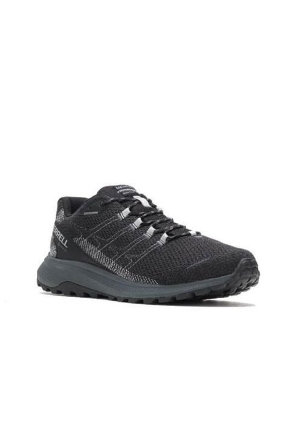 Buty do biegania męskie Merrell Fly Strike Gtx. Zapięcie: sznurówki. Kolor: wielokolorowy, czarny. Materiał: guma, materiał, tkanina, syntetyk. Szerokość cholewki: normalna