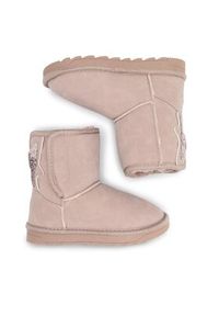 Nelli Blu Śniegowce CM230110-5 Różowy. Kolor: różowy. Materiał: materiał #8