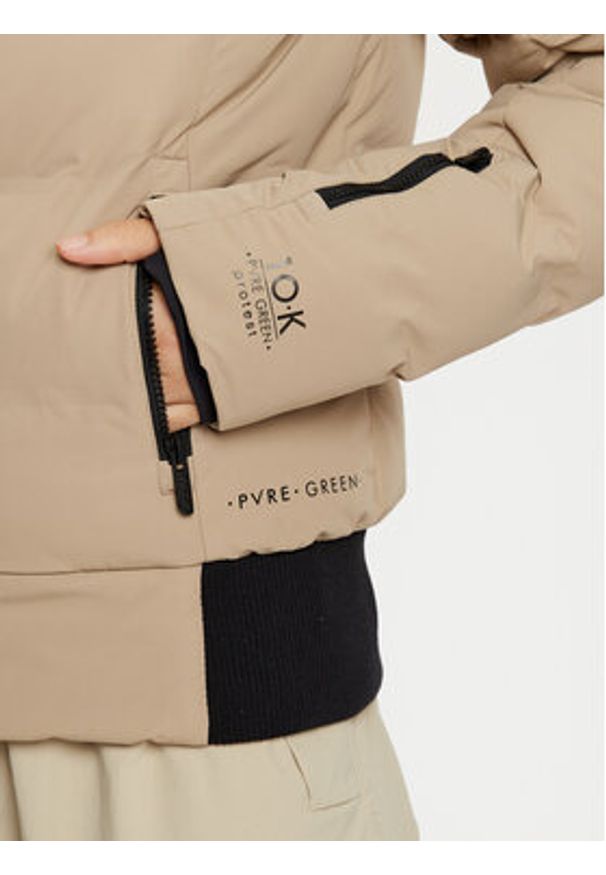 Protest Kurtka narciarska Alysumi 6610744 Beżowy Slim Fit. Kolor: beżowy. Materiał: syntetyk. Sport: narciarstwo