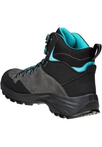 Buty trekkingowe Alpinus Veleta W GR43618 czarne. Wysokość cholewki: przed kolano. Kolor: czarny. Materiał: syntetyk. Szerokość cholewki: normalna. Styl: klasyczny #2