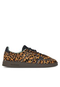 Tommy Jeans Sneakersy The Greenwich Edge Leopard EN0EN02904 Brązowy. Kolor: brązowy. Materiał: skóra
