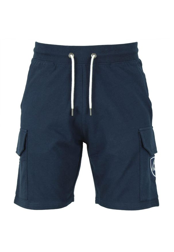 PEAK MOUNTAIN - Krótki Peak Mountain French Terry. Kolor: szary, niebieski, wielokolorowy. Długość: krótkie. Sport: turystyka piesza