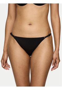Triumph Dół od bikini Midnight 10222211 Czarny. Kolor: czarny. Materiał: syntetyk