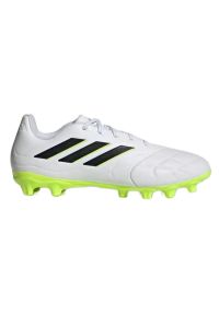 Adidas - Buty adidas Copa Pure.3 Mg M GZ2529 białe białe. Zapięcie: sznurówki. Kolor: biały. Materiał: syntetyk, skóra. Szerokość cholewki: normalna. Sport: piłka nożna