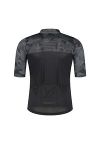 ROGELLI - Profesjonalna koszulka kolarska męska Rogelli CAMO. Kolor: czarny, szary, wielokolorowy. Sport: kolarstwo