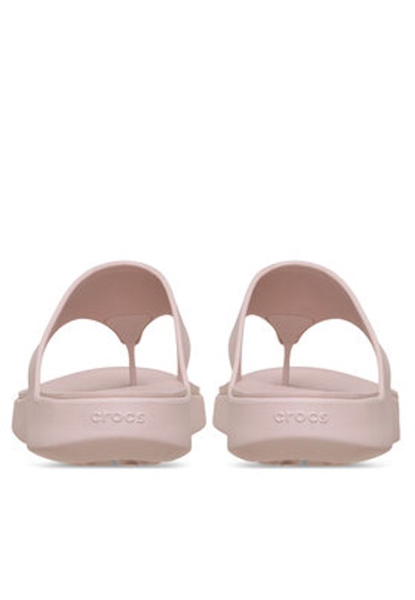 Crocs Japonki Getaway Triangle Flip 212018 Różowy. Kolor: różowy