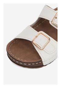 Go Soft Klapki CEO-W21202 Biały. Kolor: biały. Materiał: skóra #9
