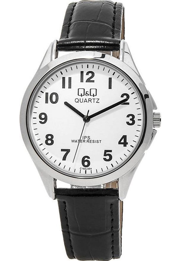 Zegarek Q&Q Zegarek Q&Q C192-304 Klasyczny Męski Srebrny. Kolor: srebrny. Styl: klasyczny