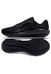 Buty Nike Downshifter 13 M FD6454-003 czarne. Kolor: czarny. Materiał: materiał, syntetyk, guma. Szerokość cholewki: normalna. Model: Nike Downshifter
