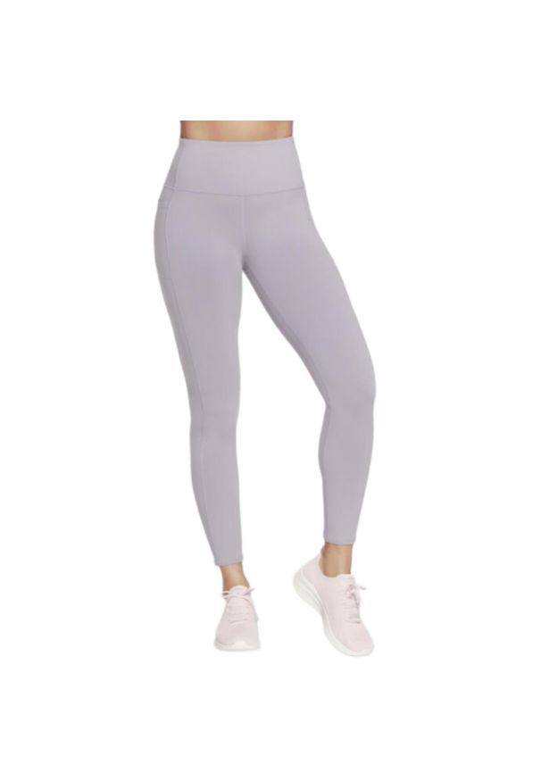 skechers - Legginsy Damskie Skechers. Kolor: szary
