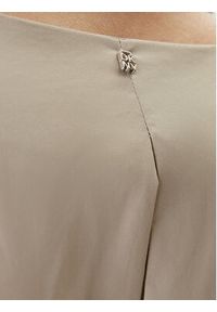 TOMMY HILFIGER - Tommy Hilfiger Bluza UW0UW06093 Beżowy Regular Fit. Kolor: beżowy. Materiał: bawełna #3