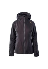 Iguana - Damska Kurtka Puchowa Laura Wodoodporna. Kolor: żółty, czarny, wielokolorowy. Materiał: puch. Sport: turystyka piesza #1