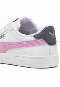 Puma - Dziecięce buty Smash 3.0 L PUMA White Mauved Out Galactic Gray Pink. Kolor: biały, wielokolorowy, różowy, szary #2