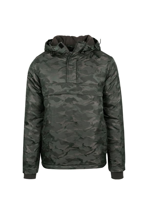 Urban Classics - Klasyczna, miejska, wyściełana wiatrówka. Kolor: zielony. Styl: klasyczny