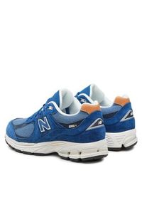 New Balance Sneakersy M2002REA Niebieski. Kolor: niebieski. Materiał: skóra, zamsz #5