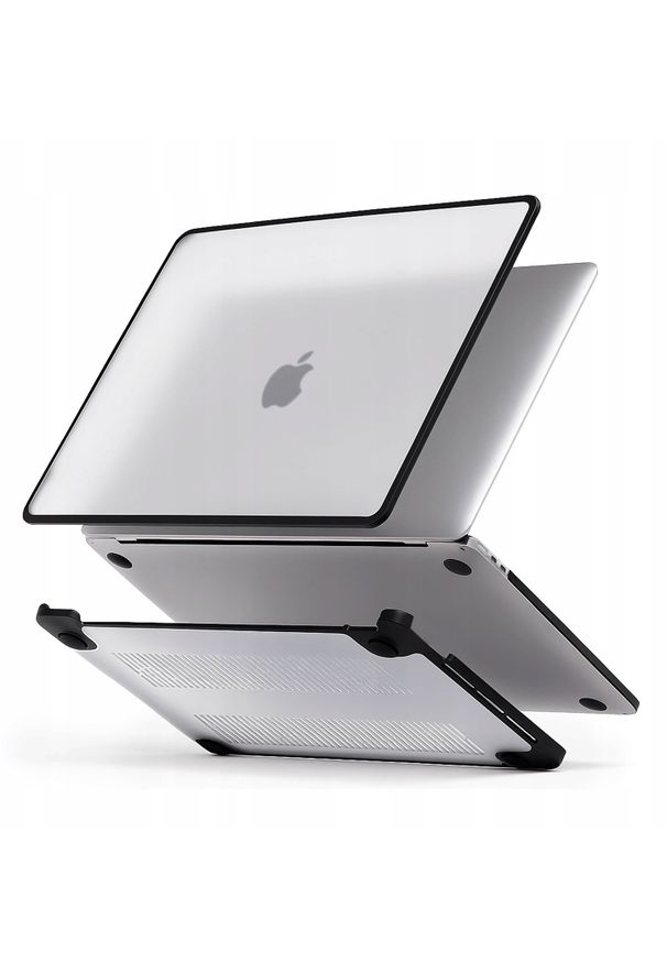 Etui ochronne do Apple Macbook Air 13 13.6" M2 2022 / M3 2024 / M4 2025 (A2681, A3113, A3240) Alogy MatteGuard obudowa Matowa P