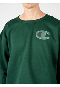 Champion Bluza "C-Neck" | HBGF88H586N8A | Mężczyzna | Zielony. Okazja: na co dzień. Kolor: zielony. Materiał: bawełna, poliester. Styl: casual