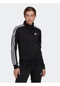 Adidas - adidas Bluza Primegreen Essentials Warm-Up Slim 3-Stripes Track Top H48443 Czarny Slim Fit. Kolor: czarny. Materiał: syntetyk