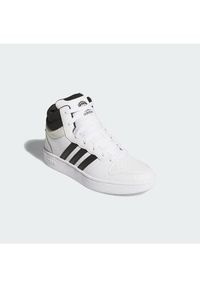 Adidas - adidas Sneakersy Hoops Mid Classic Shoes KI1032 Biały. Kolor: biały. Materiał: skóra #5