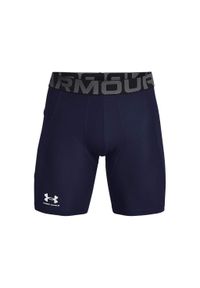Spodnie treningowe męskie Under Armour 1361596410. Kolor: wielokolorowy, niebieski, biały. Długość: krótkie. Sport: fitness #1