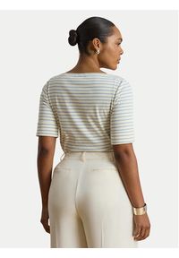 Lauren Ralph Lauren - LAUREN RALPH LAUREN Bluzka Judy 200P13919001 Beżowy Regular Fit. Kolor: beżowy. Materiał: bawełna #4