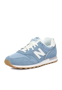 New Balance Sneakersy C-W3737AZ Niebieski jasny. Kolor: niebieski. Materiał: skóra, zamsz #5