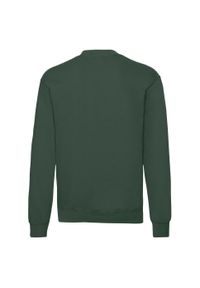 FRUIT OF THE LOOM - Klasyczna Bluza Rozpinana Unisex Dla Dorosłych. Kolor: zielony