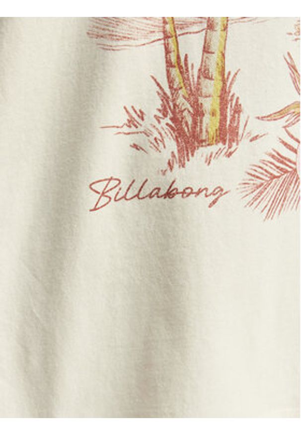 Billabong T-Shirt Will Find Me Here EBJZT00582 Beżowy jasny Loose Fit. Kolor: beżowy. Materiał: bawełna