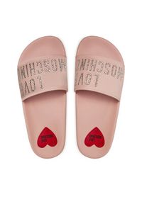 Love Moschino - LOVE MOSCHINO Klapki JA28122G1II13601 Różowy. Kolor: różowy