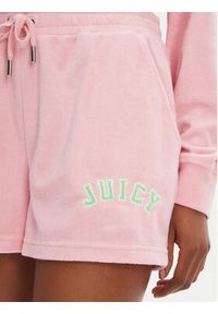 Juicy Couture Szorty sportowe Perkin JCWHS125322 Różowy Relaxed Fit. Kolor: różowy. Materiał: bawełna