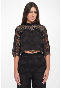 Twinset Milano - Bluzka damska koronkowa TWINSET. Materiał: koronka #3