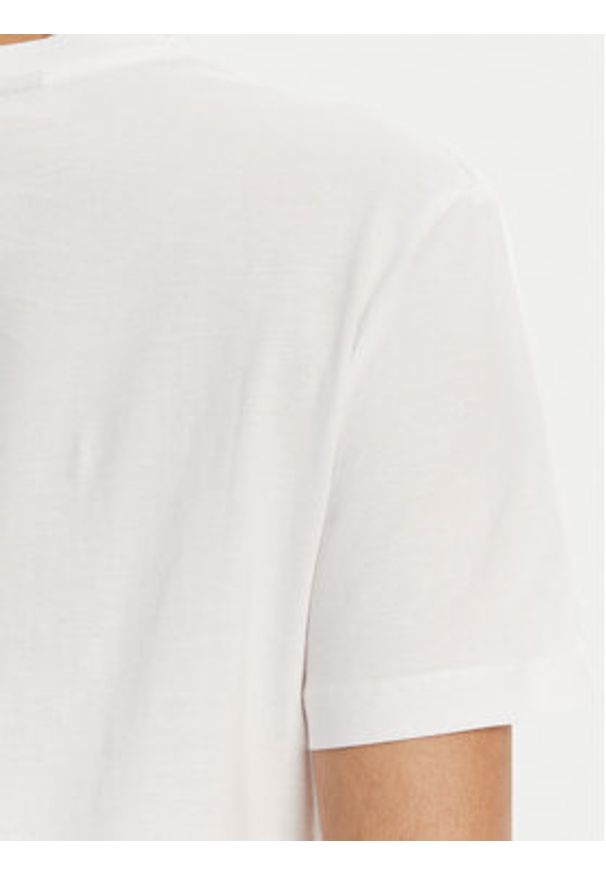 Just Cavalli T-Shirt 78PAHA01 Biały Regular Fit. Kolor: biały. Materiał: bawełna