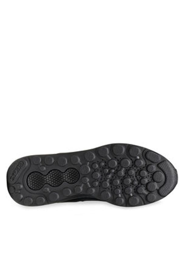 Geox Sneakersy U Spherica Actif X1 U56HGC 02285 C9999 Czarny. Kolor: czarny. Materiał: skóra, zamsz