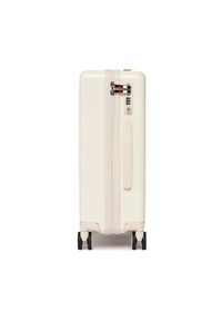 TOMMY HILFIGER - Tommy Hilfiger Walizka kabinowa Th Travel Cabin Case AW0AW17829 Écru #3
