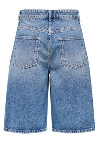 only - ONLY Bermudy Mate 15340976 Niebieski Baggy Fit. Kolor: niebieski. Materiał: bawełna #6