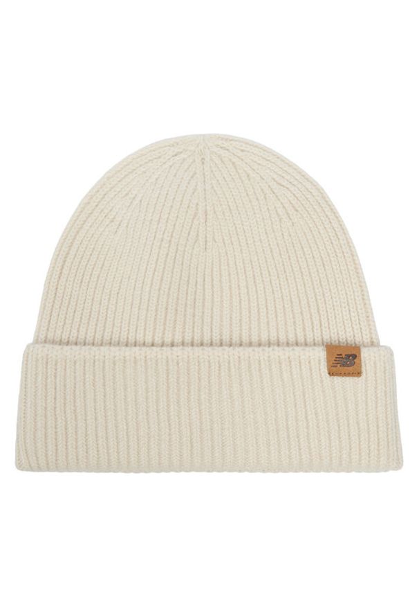 New Balance Czapka LAH43012LIN Beżowy. Kolor: beżowy. Materiał: materiał