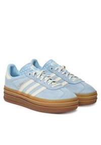 Adidas - adidas Sneakersy Gazelle Bold JQ7776 Błękitny. Kolor: niebieski. Materiał: zamsz, skóra. Model: Adidas Gazelle #6